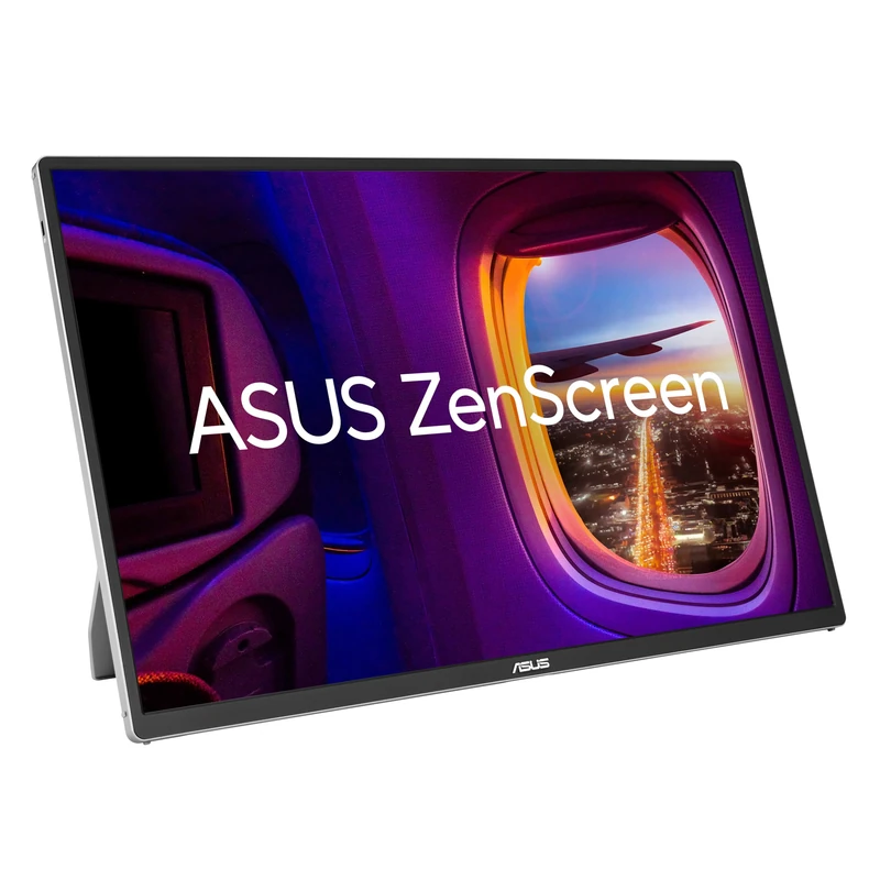 ASUS ZenScreen OLED MQ16FC Portable Monitor (16 Inch 16:10 WUXGA (1920 x 1200) OLED Panel, Power Pass Through, Auto Rotate, Tripod, USB Type-C, Mini HDMI, 95% DCI-P3, Flicker Free, Low Blue Light)