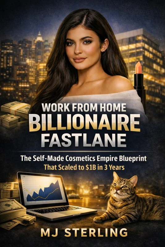 WORK FROM HOME BILLIONAIRE FASTLANE: The Self-Made Cosmetics Empire Blueprint That Scaled to $1B in 3 Years - Image 1
