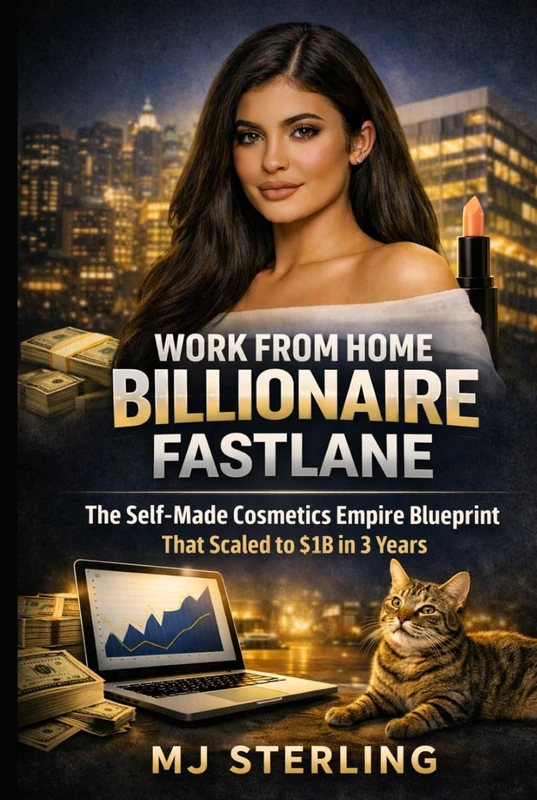WORK FROM HOME BILLIONAIRE FASTLANE: The Self-Made Cosmetics Empire Blueprint That Scaled to $1B in 3 Years - Image 1