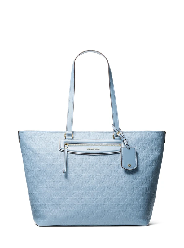 Michael Kors JET SET Extra-large leather travel tote bag with embossed logo