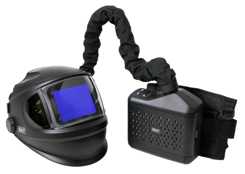 Sealey Welding Helmet with TH3 Powered Air Purifying Respirator (PAPR) Auto Darkening - PWH618