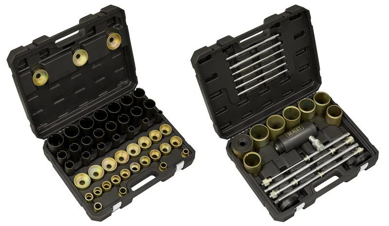 Sealey 18-Tonne Hydraulic Bush & Bearing Removal/Installation Kit - VS7034