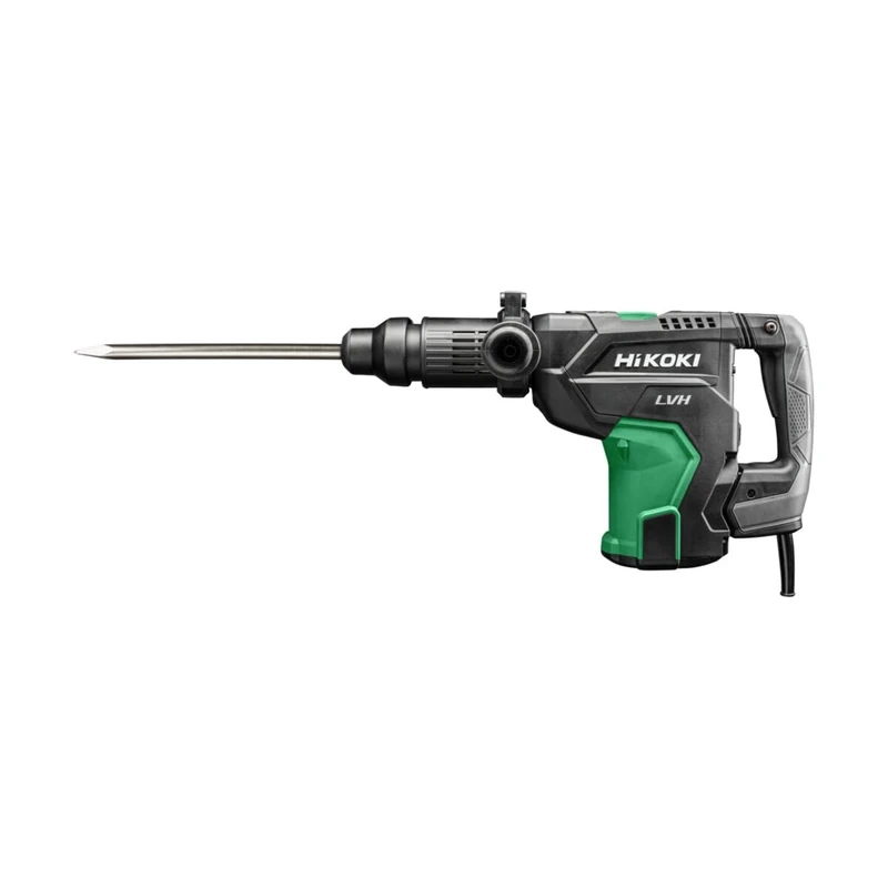 HiKOKI DH45MAJ1Z 230V 1,400W 11.3 J SDS-Max Rotary Hammer with Low Vibration Handle (LVH) for Concrete Drilling up to 45mm with case