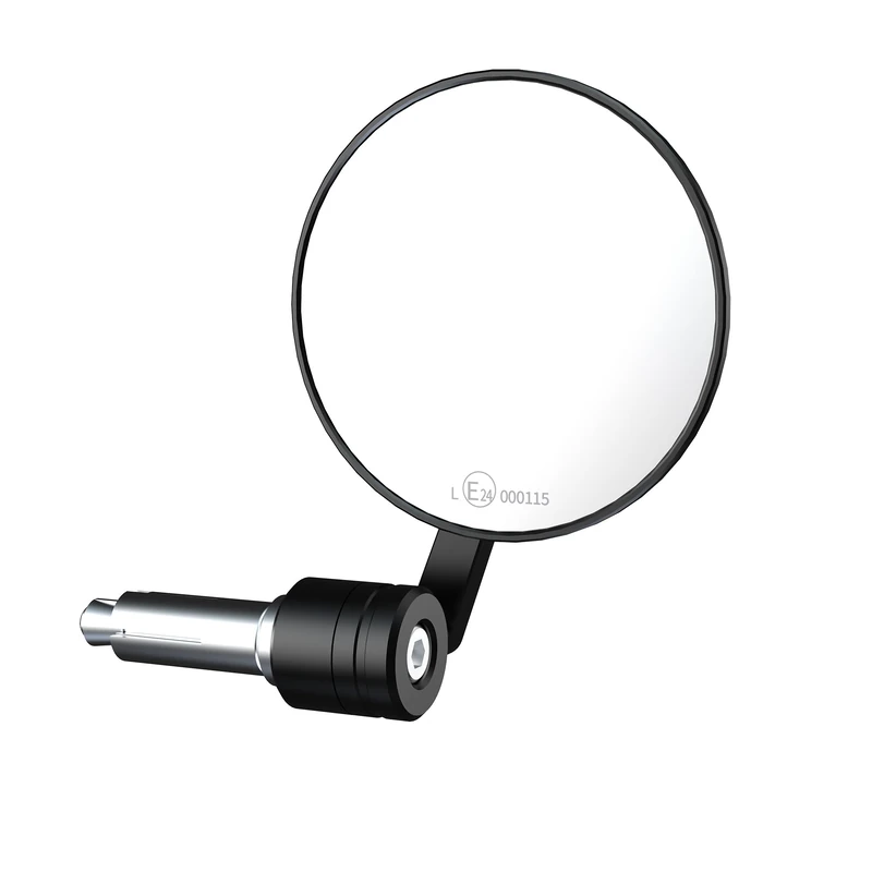 Oxford Circle 360 XL Bar End Mirror OX516 | Fully adjustable E-Marked Motorcycle Mirror