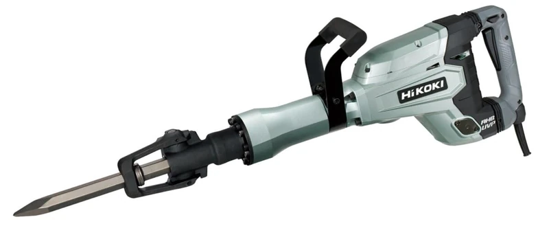 HiKOKI H65SD3J2Z 110V 1,340W 37.4 J 30 mm Hex Demolition Hammer with User Vibration Protection (UVP) with case