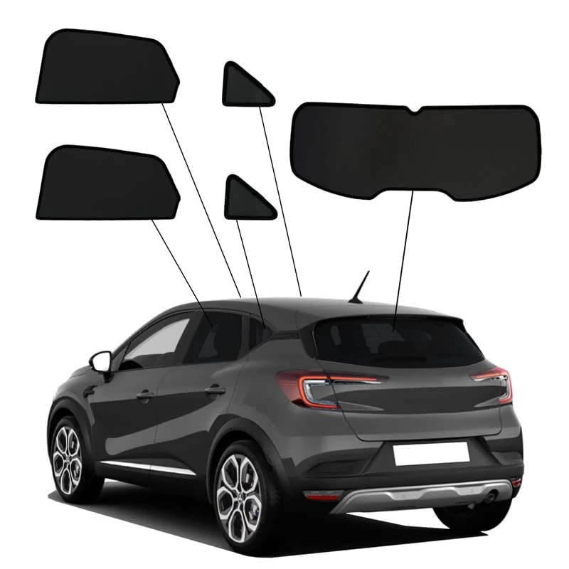 SunClip Privacy & Sun protection compatible with Renault Captur II 2020- & Mitsubishi ASX II 2023-
