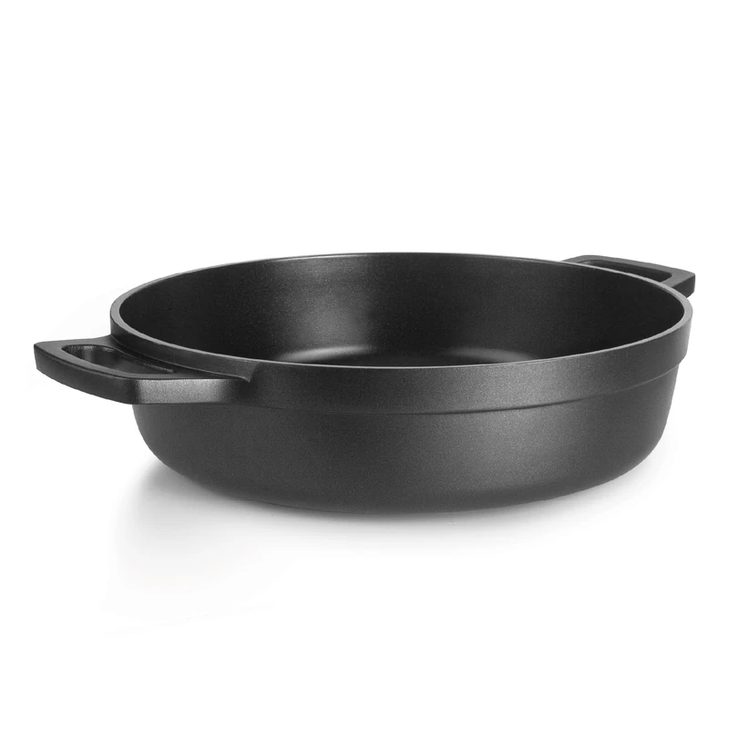 IBILI - Casserole Without Lid Esben 36 Cm, Cast Aluminum, Non-Stick PFAS, Suitable for Induction