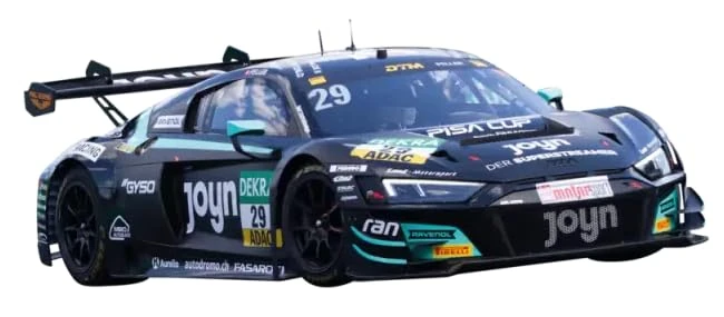 Carrera Digital 132 Audi R8 LMS GT3 evo II "Land Motorsport, No.29" DTM 2025 1:32 Scale Slot Car With Working Front, Rear & Tail Lights Suitable For Ages 8 Years+