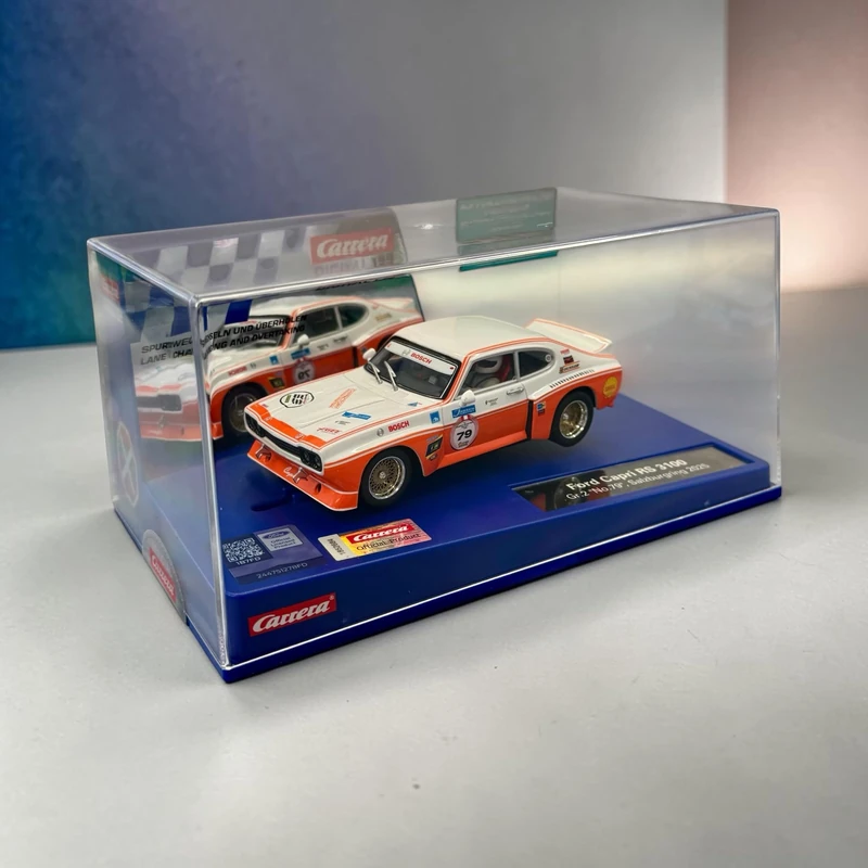 Carrera Digital 132 Ford Capri RS 3100 Gr.2 "No.72" 1:32 Scale Slot Car With Working Front, Rear & Tail Lights Suitable For Ages 8 Years+ - Image 1