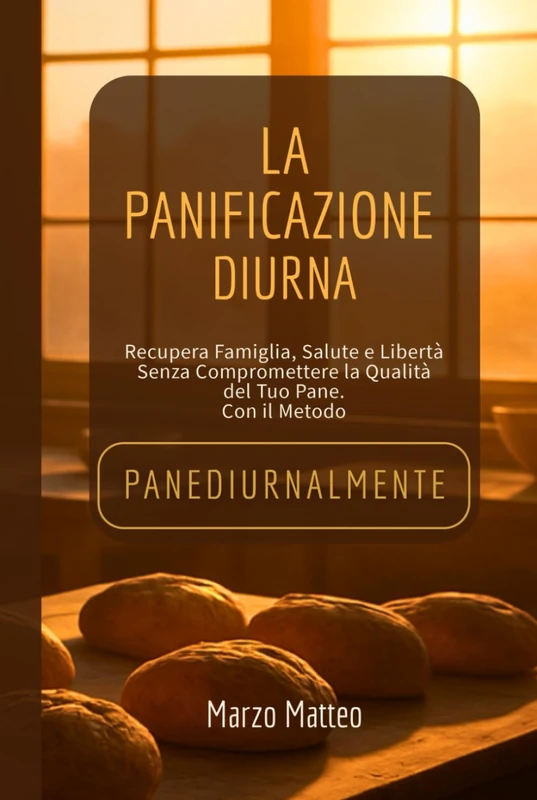 PANEDIURNALMENTE, La Panificazione Diurna: Come Liberarti dalla Notte, Recuperare la Salute e Raddoppiare i Margini Senza Sacrificare la Qualità del Tuo Pane. (LA COLLANA PANEDIURNALMENTE: I MANUALI) - Image 1