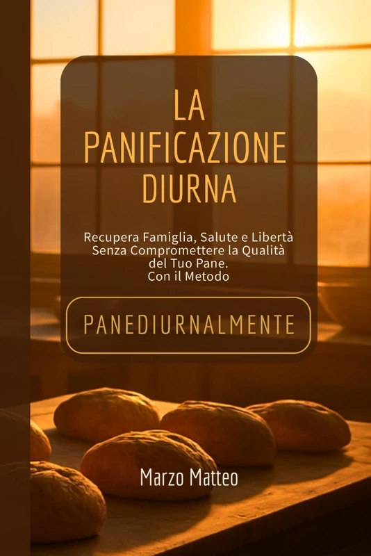 PANEDIURNALMENTE, La Panificazione Diurna: Come Liberarti dalla Notte, Recuperare la Salute e Raddoppiare i Margini Senza Sacrificare la Qualità del Tuo Pane. (LA COLLANA PANEDIURNALMENTE: I MANUALI)