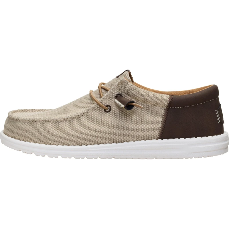 HEYDUDE Wally Funk Craft Mesh Men's Slip-On Loafer, Tan Brown, 11 UK