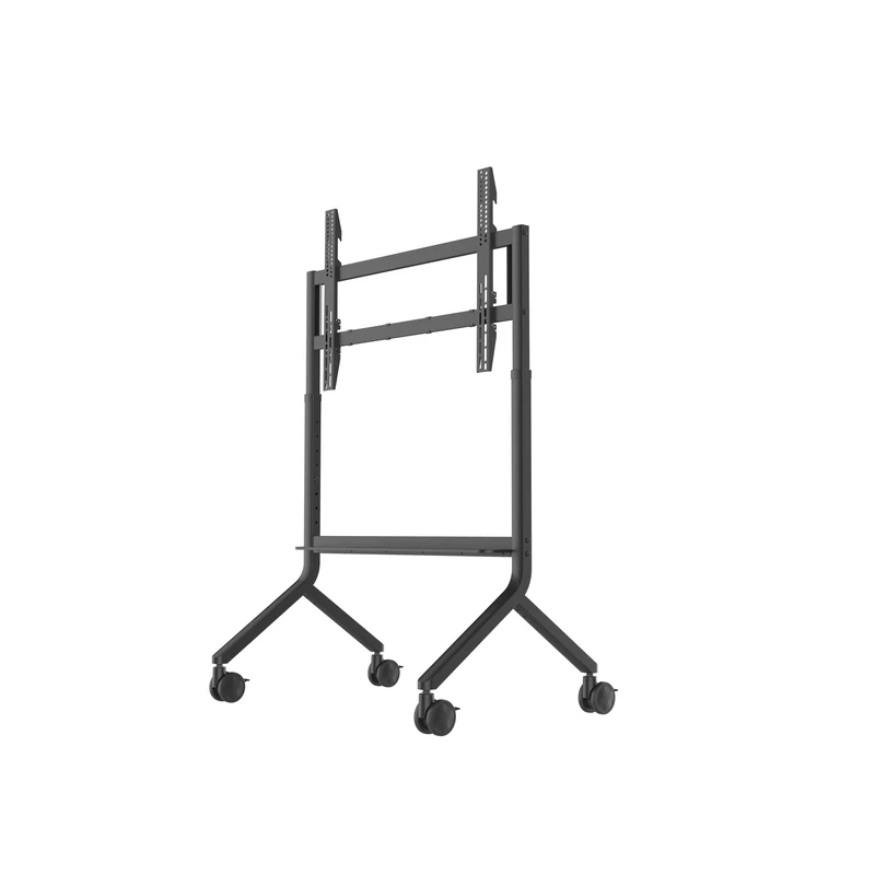 P100G Professional Mobile Stand for 65"-90" Interactive Screens and TVs – Heavy Duty TV Cart for Multimedia Screens - Image 1