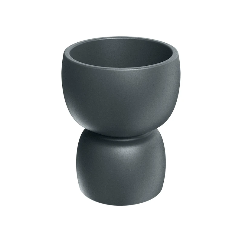 Well Home Rotomolding Pot Duala Round Graphite Ø40x48 - Image 1