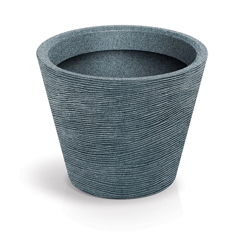 Well Home Rotomolding Pot Tubra Round Ø48x38 Granite - Image 1