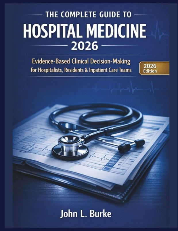 The Complete Guide to Hospital Medicine 2026: Evidence-Based Clinical Decision-Making for Hospitalists, Residents & Inpatient Care Teams — Faster Diagnosis, Safer Management & Board-Ready Confidence