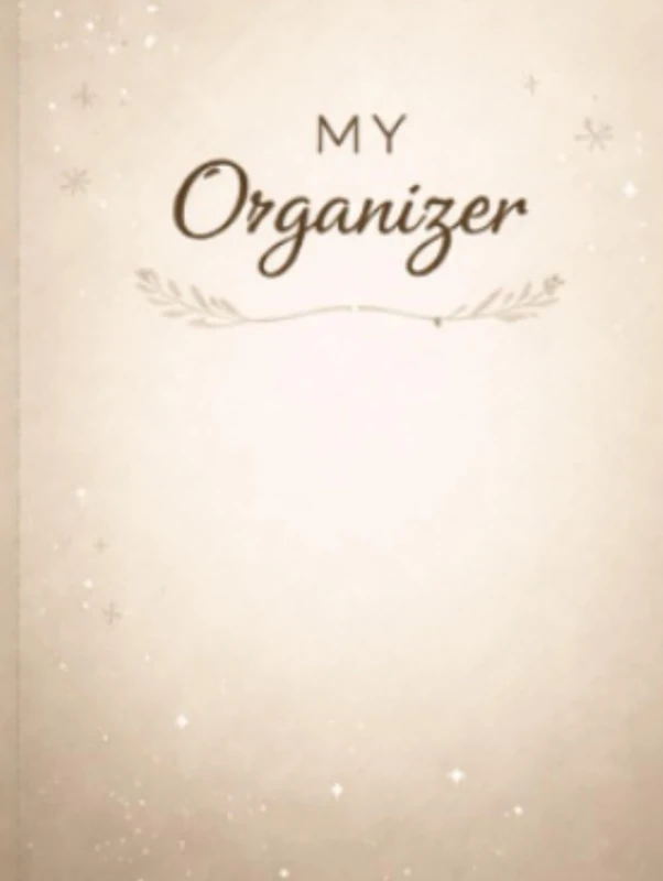 Organizer Diary: Productivity Planner with Daily Schedule, Habit Tracker & Monthly Calendar - Available in Brown, Lavender and Light Blue.