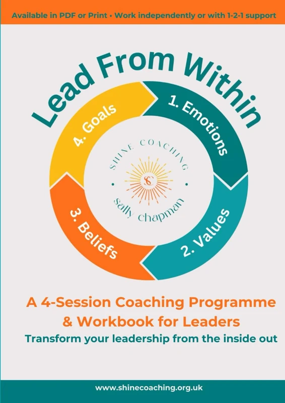 Lead From Within: A 4-session Coaching Programme & Workbook for Leaders - Image 1