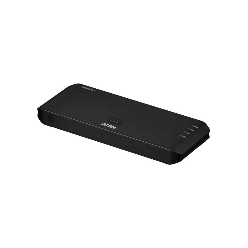 ATEN Essentials VS4841-4-Port True 4K HDMI Switch - Level Up 4-Stream Switching in True 4K - Push, Enjoy Instantly