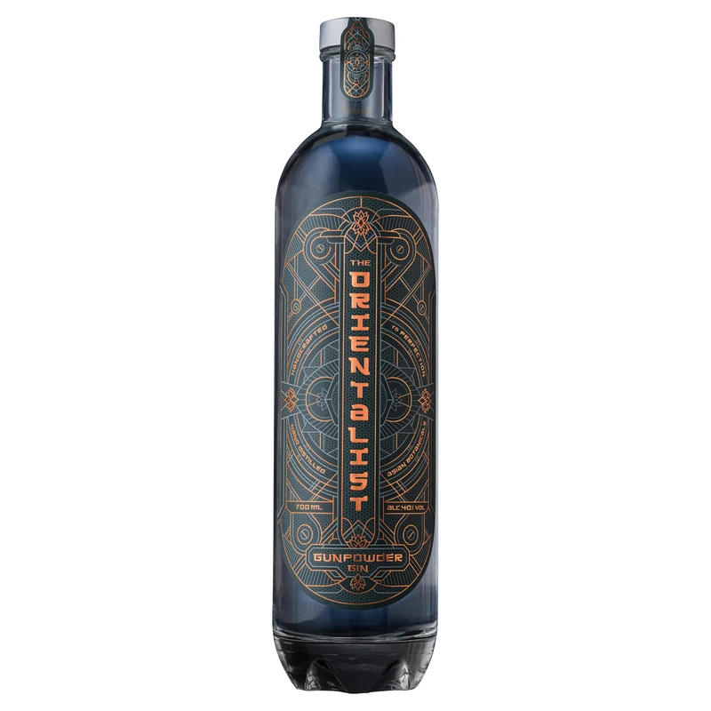 The Orientalist Gunpowder Gin 70cl, Contemporary Taiwanese Gin with Gunpowder Tea & Kampot Peppercorn, Vacuum & Traditional Distilled, 40% ABV – crisp citrus spice for G&T, Martini/Negroni, gifting - Image 1
