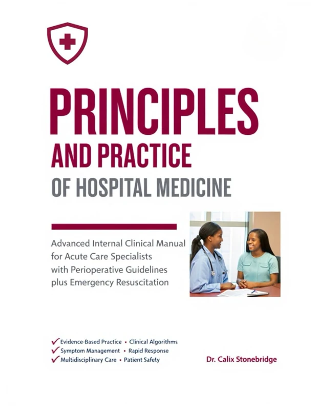 PRINCIPLES AND PRACTICE OF HOSPITAL MEDICINE: Advanced Internal Clinical Manual for Acute Care Specialists with Perioperative Guidelines Palliative Focus plus Emergency Resuscitation