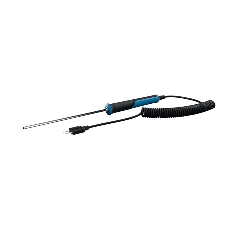Bosch PRO Temperature Probe (Type K) Immersion (-40°C to +400°C, Sealed Stainless Steel tip, 500 mm Cable extendable to 2000 mm, Ergonomic Handle)