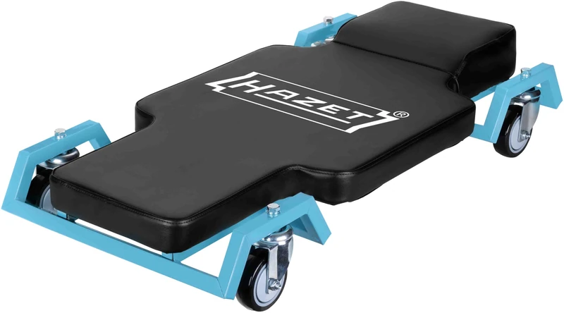 Hazet XXL 195XXL-2 Wheeled Lounger 1020 x 495 x 140 mm, 480 mm Extra Wide, Maximum Load 180 kg, Heavy Duty Frame, 4 Castors - Image 1