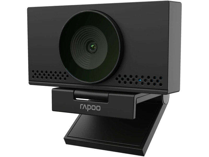 Rapoo XW4KAF USB Webcam 4K with Microphone, UHD 3024p, 75° Field of View, Auto Focus, Dual Microphone with Noise Cancellation, Cover, for Meetings, Streaming, Microsoft Teams Google Meet Zoom, PC, Mac