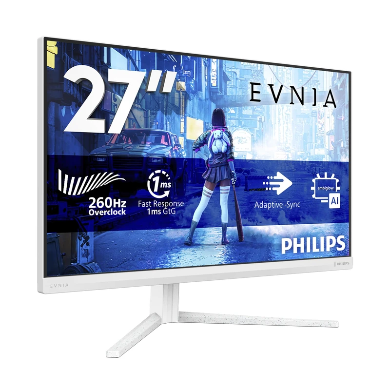 Philips 27M2N5201P/00 computer monitor 68.6 cm (27") 1920 x 1080 pixels White
