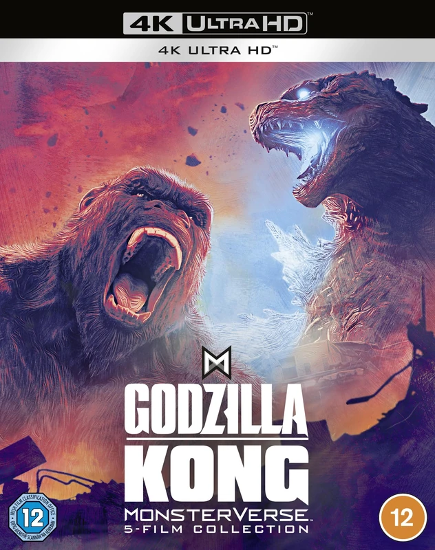 Monsterverse - Godzilla x King Kong 5-Film Collection [4K Ultra HD] [2014-2024] [Blu-ray] [Region Free]