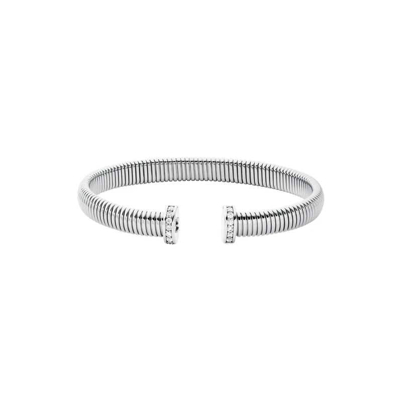 Michael Kors Premium Women's Silver-Tone Brass Bracelet, MKJ8624040