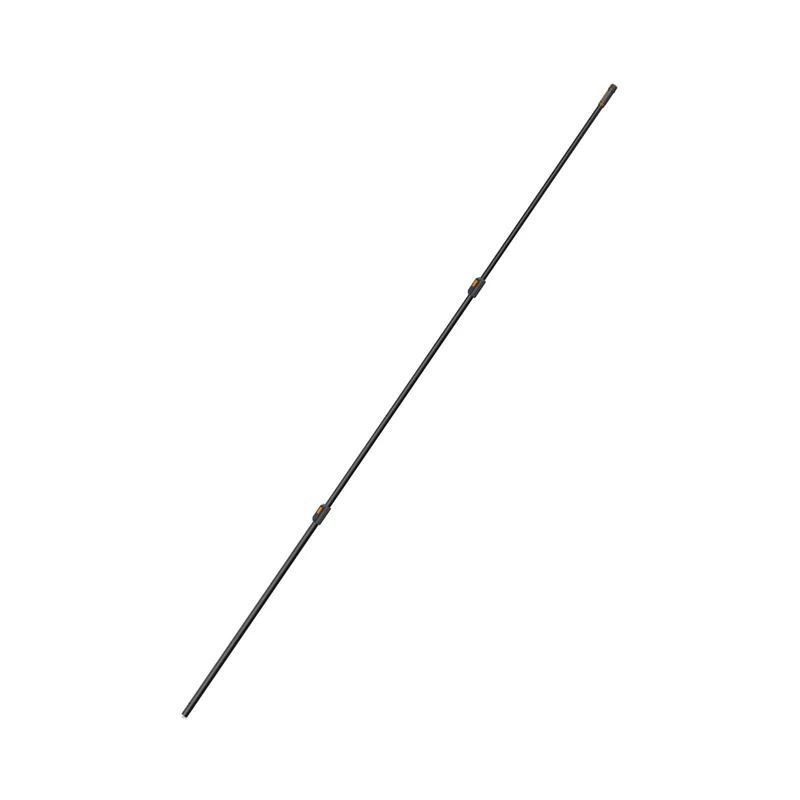 STEINBACH Premium Telescopic Pole - H31002Z - Total Length 460 cm Aluminium Telescopic Pole with 3 Extension Lengths 147.5/156.5/171 cm - Precise Length Adjustment - Wide Plastic Handle
