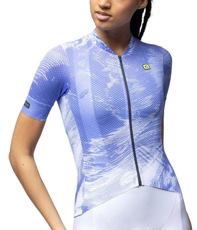 Alé Cycling Women's PR.E Fan Short Sleeve Cycling Jersey, Jacaranda, S