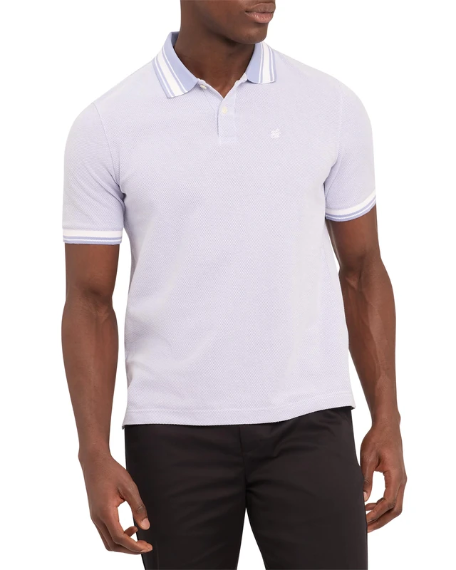 Ted Baker London phenesj-ss Regular fit Textured Zip, lt-Purple - Image 1