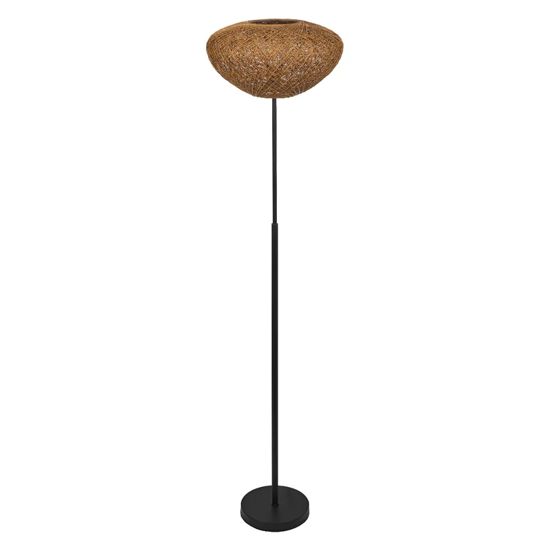 OSRAM Decor Paper Drop Floor Decorative Floor lamp Made of Paper and Metal, with E27 Socket, IP20, Beige