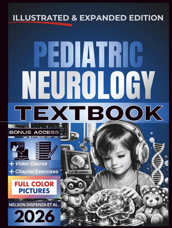 PEDIATRIC NEUROLOGY TEXTBOOK: Illustrated and Expanded | Practical, Evidence-Informed Clinical Guide to Developmental Assessment, Neurodiagnostic Reasoning, and Comprehensive Child Neurologic Care