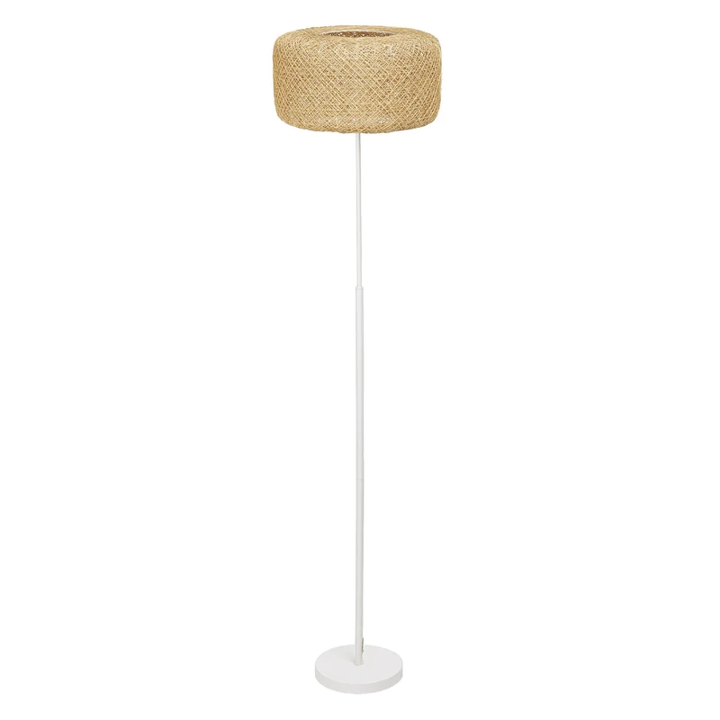 OSRAM Decor Paper Bale Floor lamp, 1xE27, Non-dimmable, IP20, Paper/Metal, 400mm, Beige - Image 1