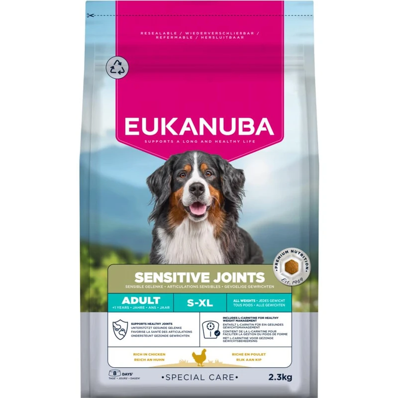 Eukanuba Sensitive Joints Special Care Dry Food for Dogs with Sensitive Joints to Support Mobility 2.3 kg