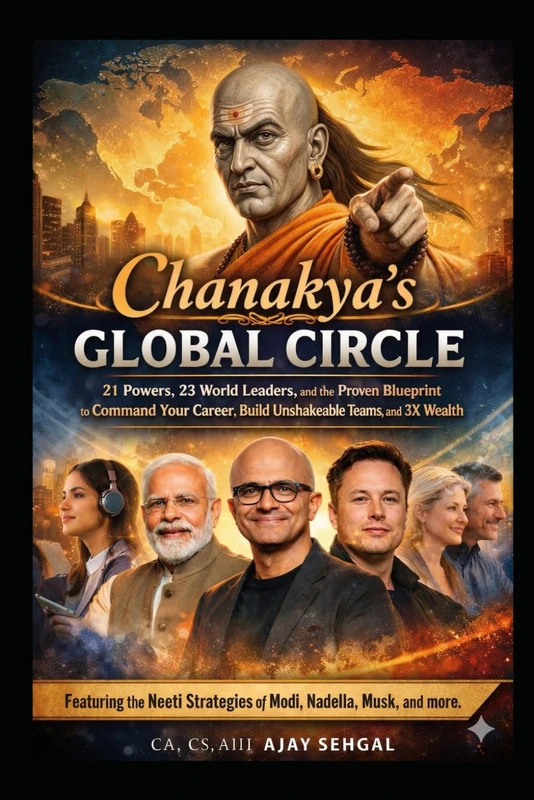 Chanakya’s Global Circle: 21 Powers, 23 World Leaders, and the Proven Blueprint to Command Your Career, Build Unshakeable Teams, and 3X Your Wealth.: Featuring the Neeti Strategies of World Leaders - Image 1
