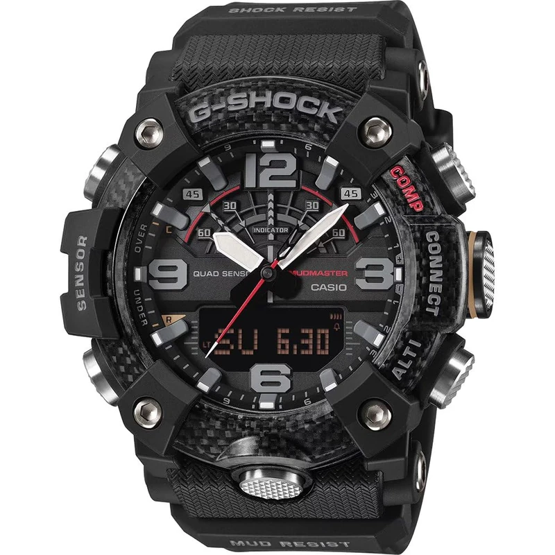 Casio Men's Quartz Analogue-Digital Watch G-Shock Master of G Mudmaster