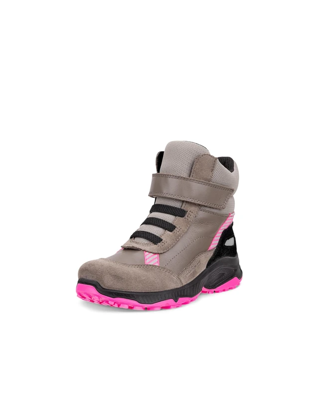 ECCO RECEPTOR XP VELCRO WATERPROOF WARMLINING FALCON/MOON ROCK 29