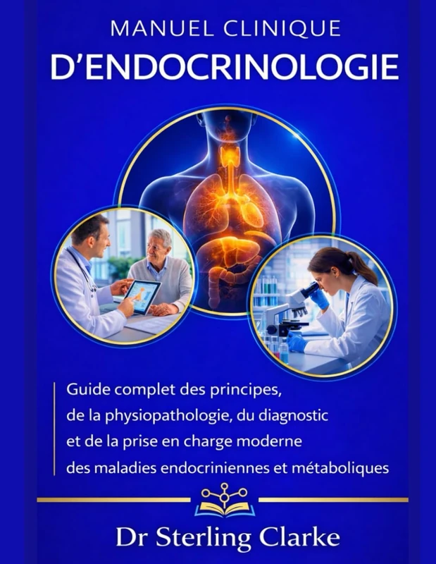 MANUEL CLINIQUE D'ENDOCRINOLOGIE: Guide complet des principes, de la physiopathologie, du diagnostic et de la prise en charge moderne des maladies endocriniennes et métaboliques