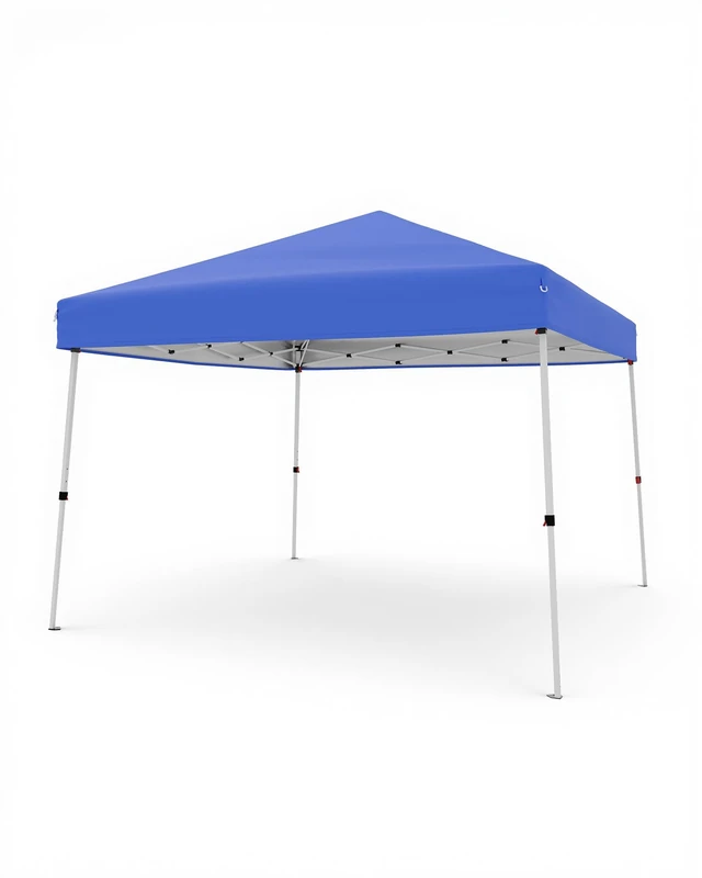 Garvee Pop-Up Canopy Tent Easy to Assemble 10 x 10 Feet with Inclined Legs – Gazebo for Outdoor Patio Portable Shade Carry Bag Includes Cover 8 x 8 cm - Image 1
