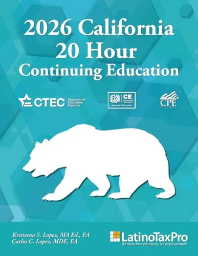2026 California 20 Hour Continuing Education