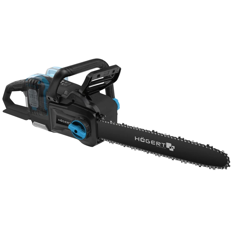 HÖGERT TECHNIK - 2x18V Brushless Cordless Chainsaw, 14 Inch Cordless Electric Chainsaw, Electric Saw for Wood, Firewood and Garden Work, OneAccuSystem - Image 1