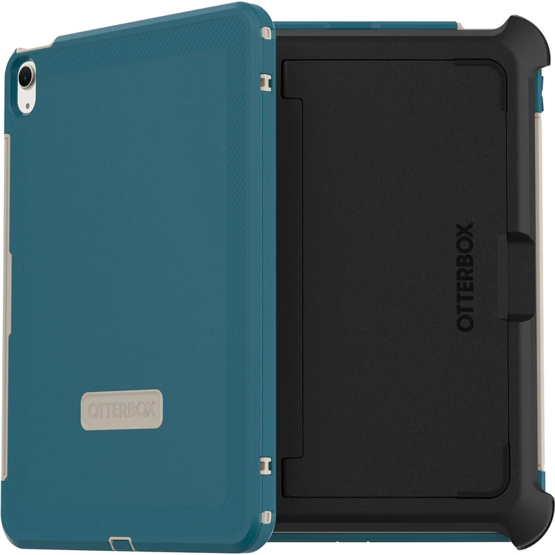 OtterBox Defender Case for iPad Air 11" (M2/M3/M4) & iPad Air 10.9" (2022/2020), Ultra-Rugged Protective Case with built in Screen Protector, 2x Tested to Military Standard, Blue, Non-Retail Packaging