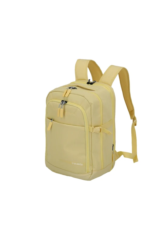 Travelite RyanAir Hand Luggage Backpack, Kick Off, Laptop Backpack 13 Inches, Practical Backpack with Expansion Pleat + Slip-on Function, 40 cm, 20-23 Litres