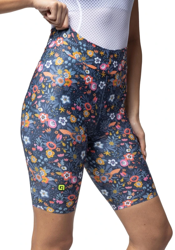 Alé Cycling Women's PR.E Master Graphic Cycling Shorts, Blue Combo, XS