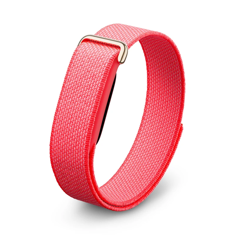 Google Fitbit Air - Screenless Activity Tracker with Fitness, Heart Rate, and Sleep Tracking - Personalized AI-Powered Coaching - Up to 7 Days’ Battery Life - Works with iOS and Android - Berry