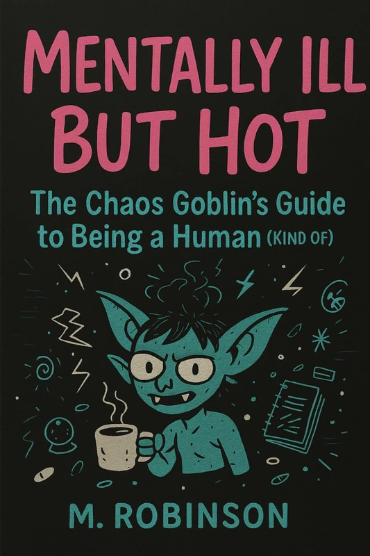 Mentally ill But Hot: The Chaos Goblin's Guide to Being a Human (Kind Of): Survival Grimoire for the Neurospicy, Emotionally Unwell, and Brilliantly Undone - Image 1